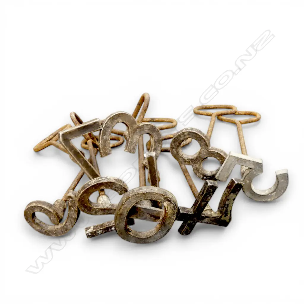 9 BRANDING IRONS L.270mm Image 1++