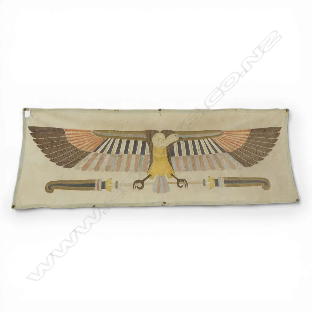 EGYPTIAN WALL HANGING orig. purchased by Toss Wollaston & Peter McLeavey Image 1++