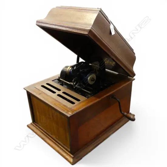 ANTIQUE EDISON CYLINDER PHONOGRAPH 320x410x320mm