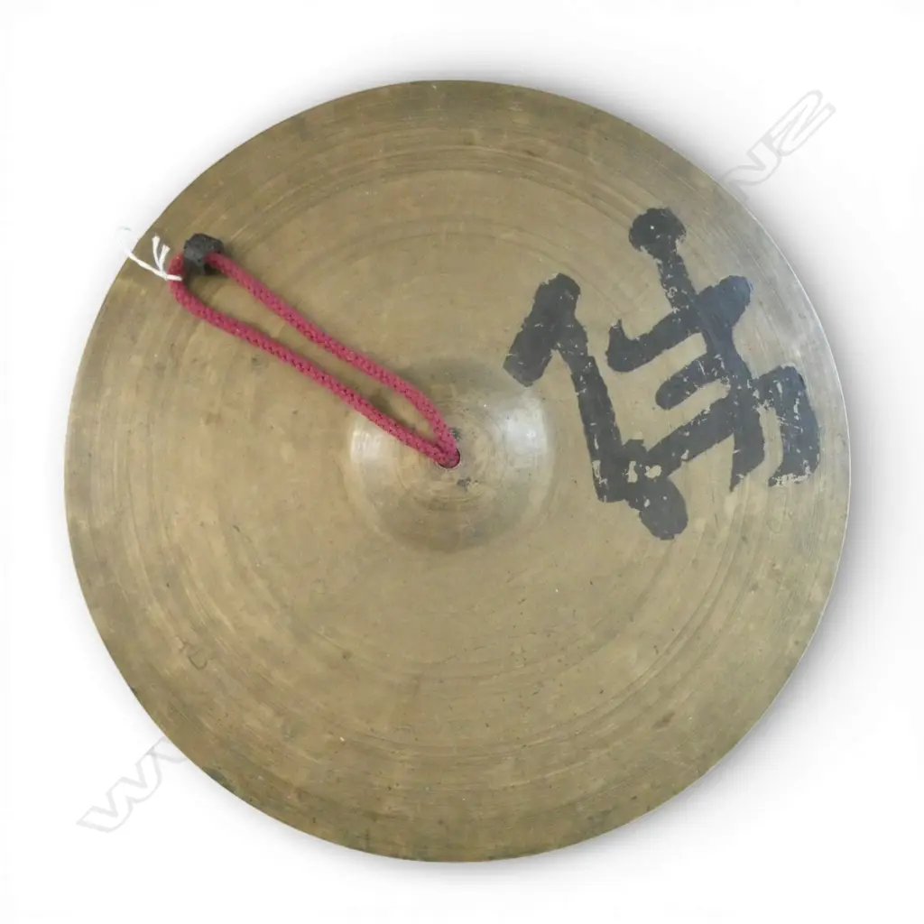 CHINESE BRONZE CYMBAL DIA360MM Image 1++