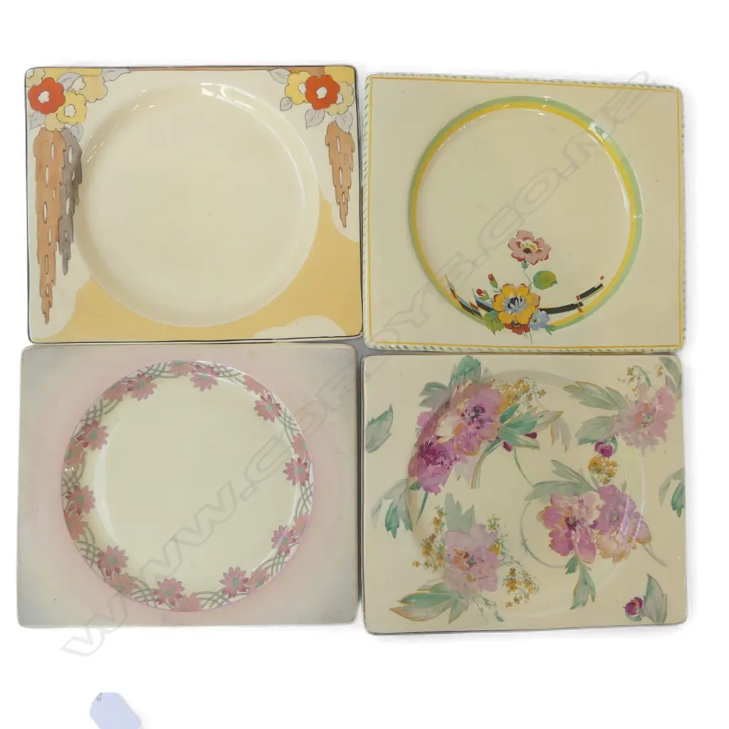 4 DECO RECTANGULAR PLATES195x230mm Image 1++