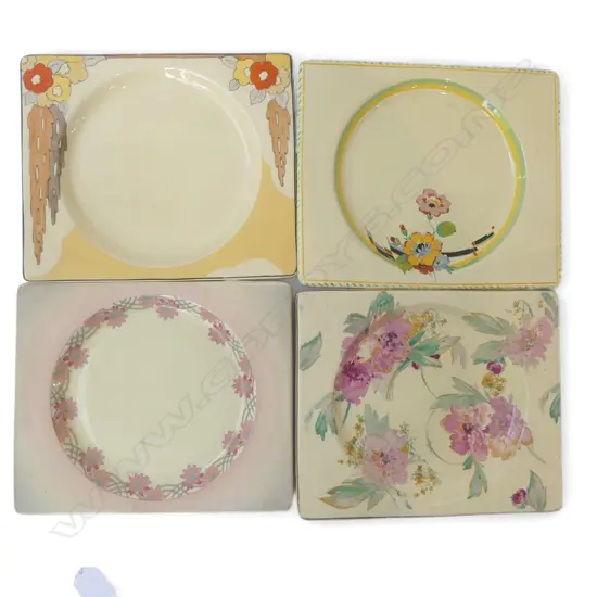 4 DECO RECTANGULAR PLATES195x230mm