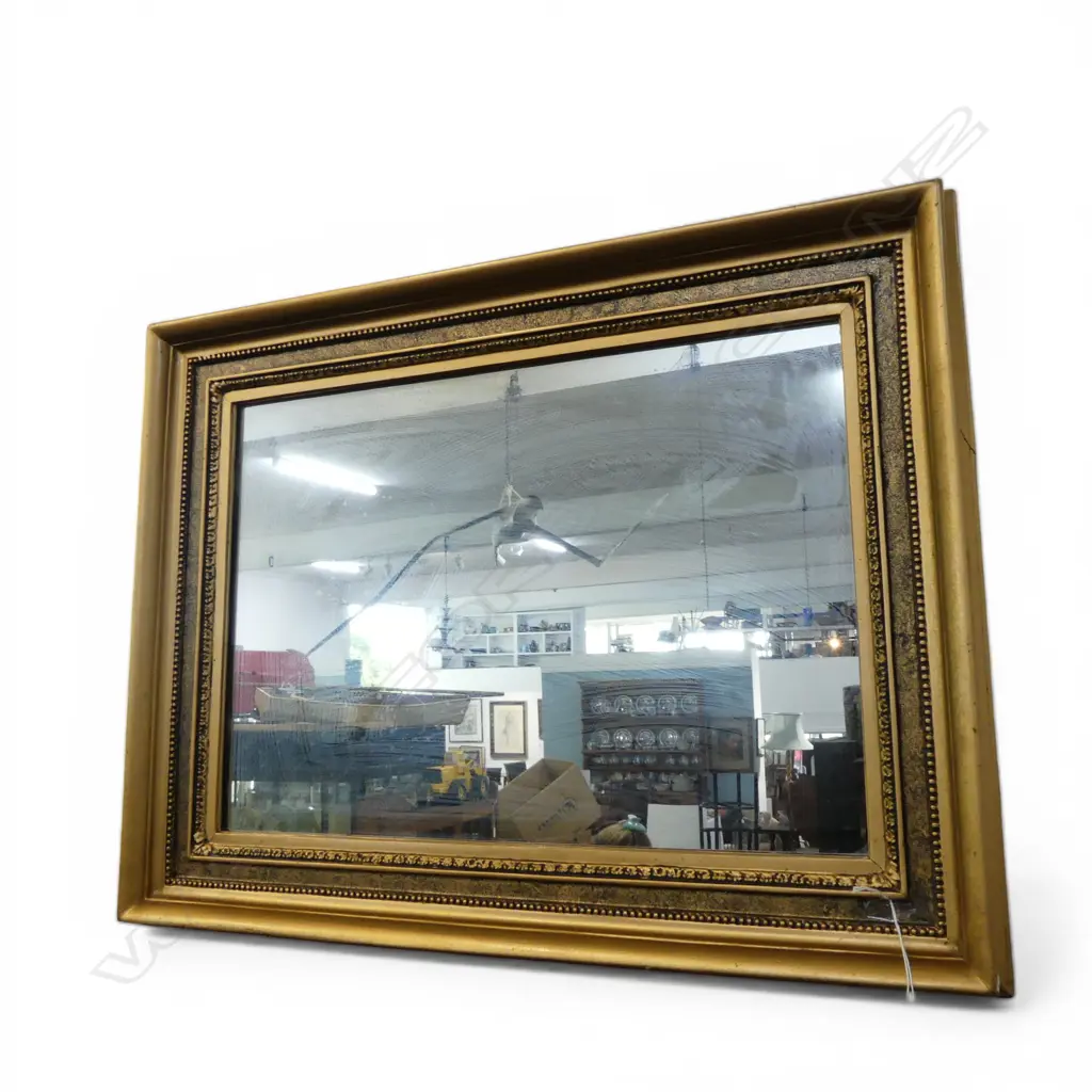 GILT FRAMED MIRROR 595x775mm Image 1++
