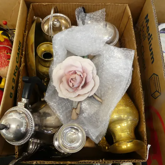 ASST. EP, BRASS, PORCELAIN ROSE