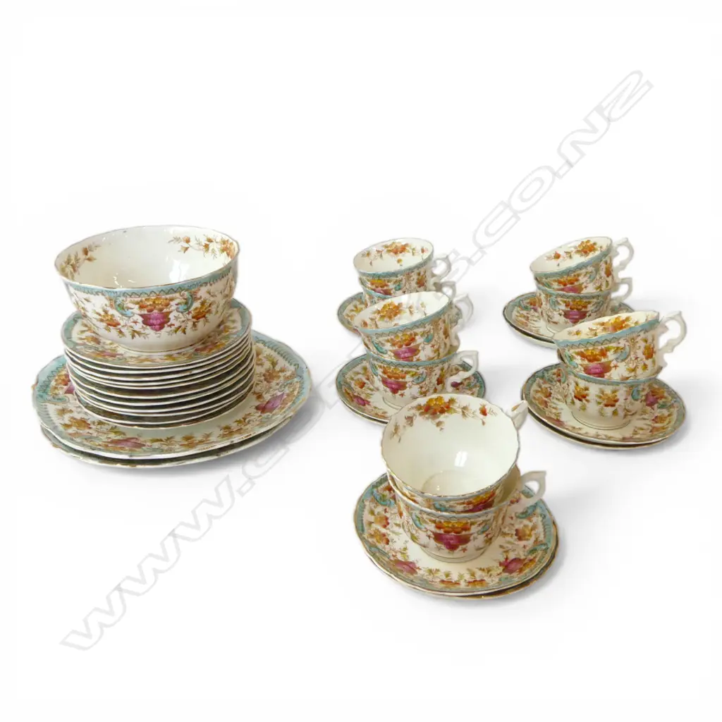 KAY & CO WORCESTER TEA SET, ETC Image 1++