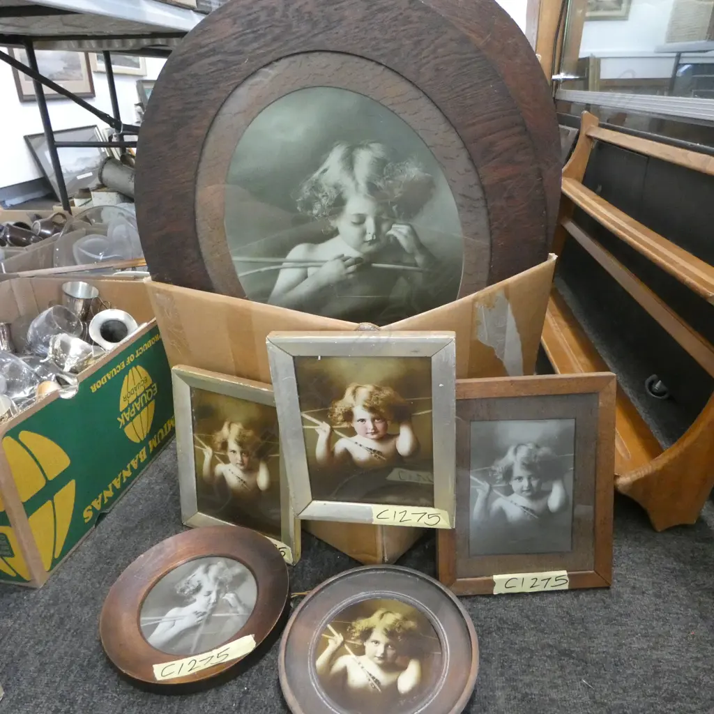 ASST. SEPIA CUPID PRINTS etc Image 1++