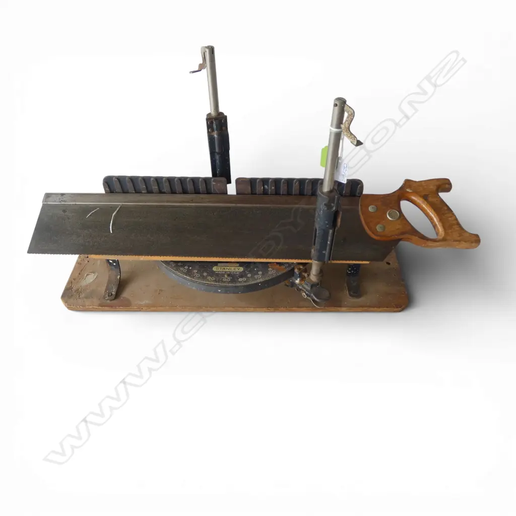 VINTAGE STANLEY MITRE w. TENON TYPE SAW No.60 L.610mm Image 1++