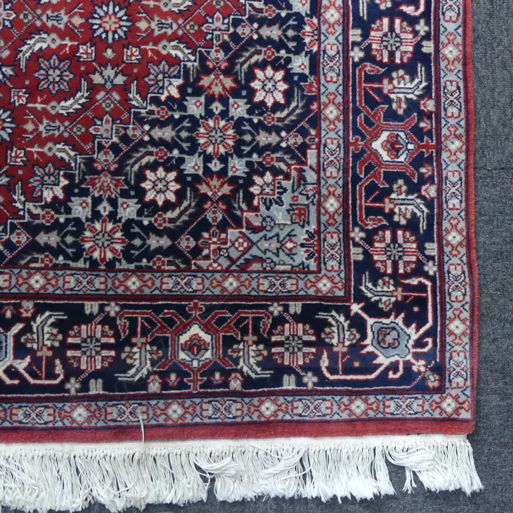 HAND KNOTTED WOOL PILE RUG 2000x1250mm Image 1++
