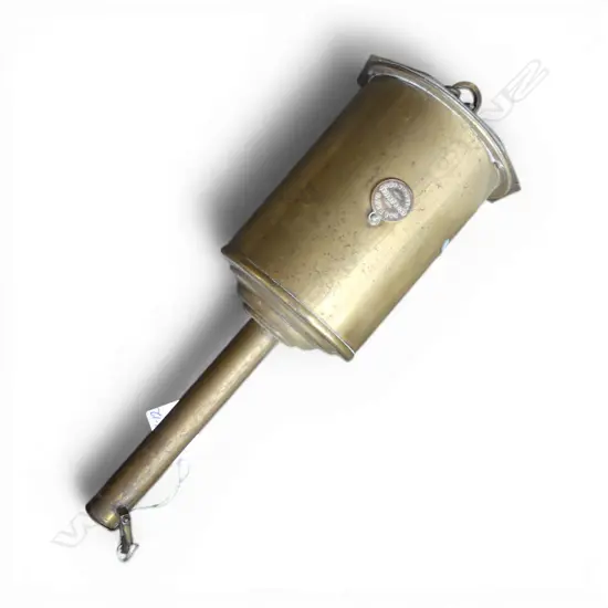 Vintage Salter Brass hanging Roasting Spit - Jack. Clock work mechanism