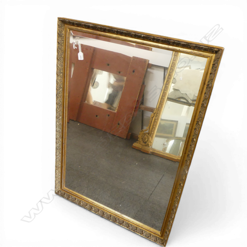 FANCY GILT WALL MIRROR WITH BEVEL EDGE 760 x 1060mm Image 1++