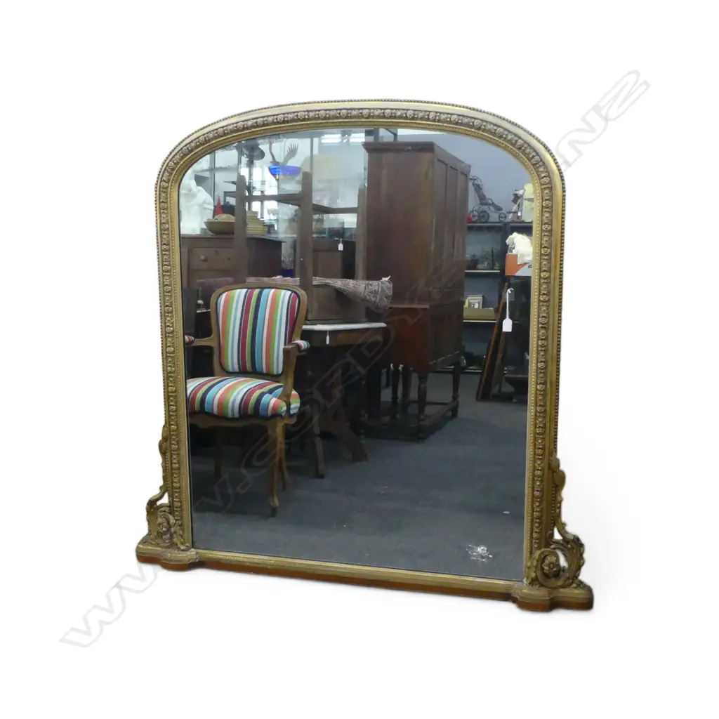 LG ANTIQUE OVER MANTLE MIRROR 1480x1480mm Image 1++