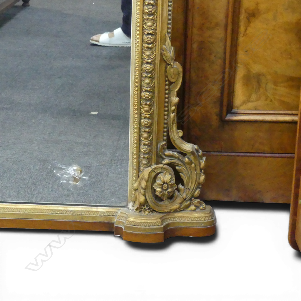 LG ANTIQUE OVER MANTLE MIRROR 1480x1480mm Image 1++