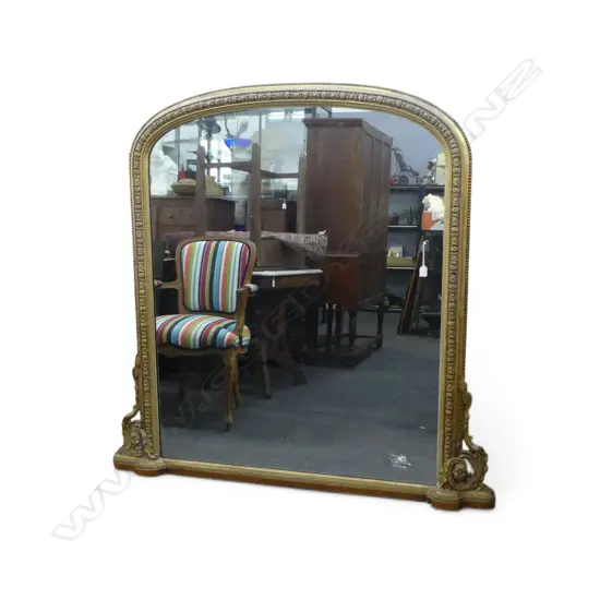 LG ANTIQUE OVER MANTLE MIRROR 1480x1480mm