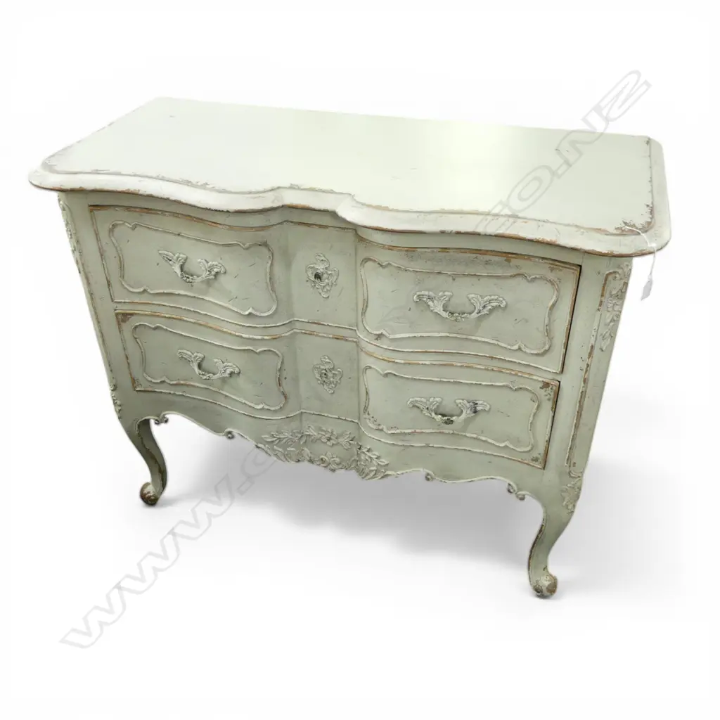 FRENCH STYLE PAINTED DRAWERS 1155x510x920mm Image 1++