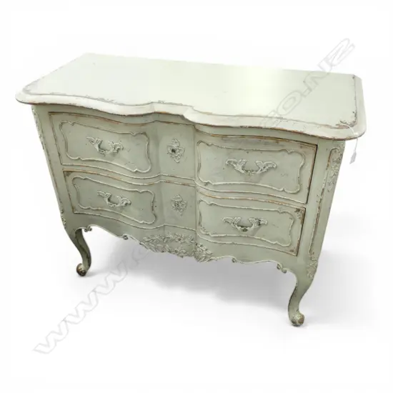 FRENCH STYLE PAINTED DRAWERS 1155x510x920mm