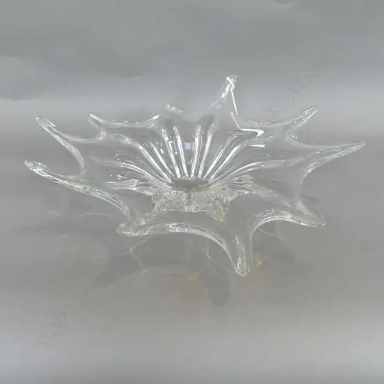 ART GLASS STAR BURST BOWL W.400mm