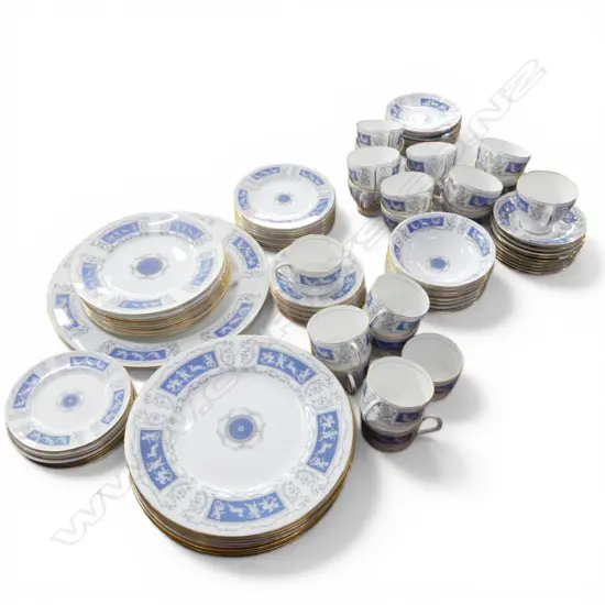 COALPORT 'REVELRY' PART TEA/DINNER SERVICE 