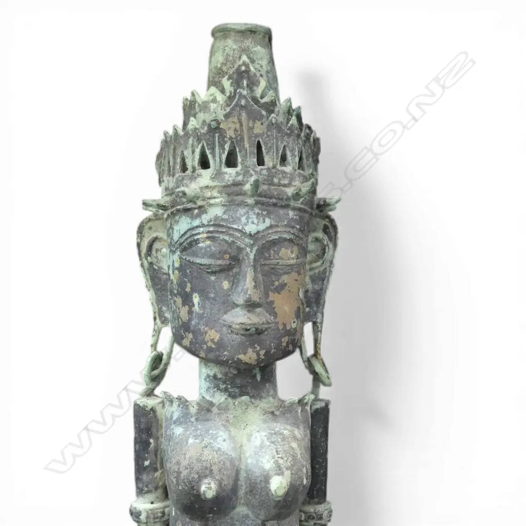 ORIENTAL METAL FIGURE H.520mm Image 1++