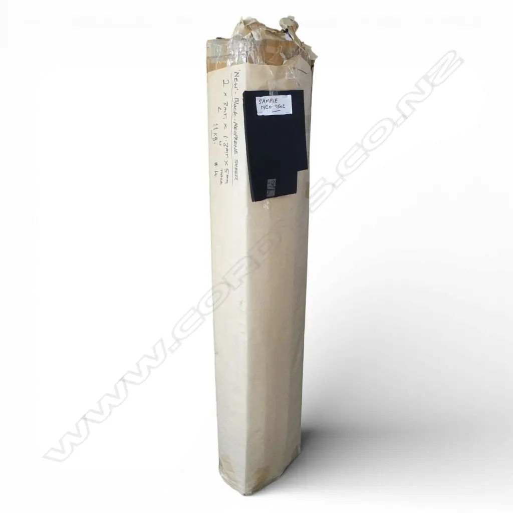 2 3000x1300mm 5mm BLACK NEOPRENE SHEETS (in one roll) Image 1++