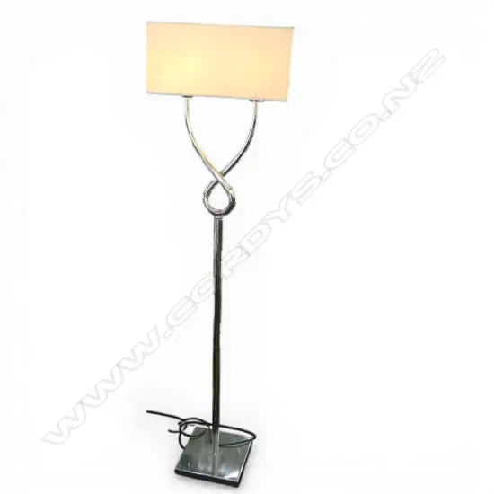 CHROME STANDARD LAMP 