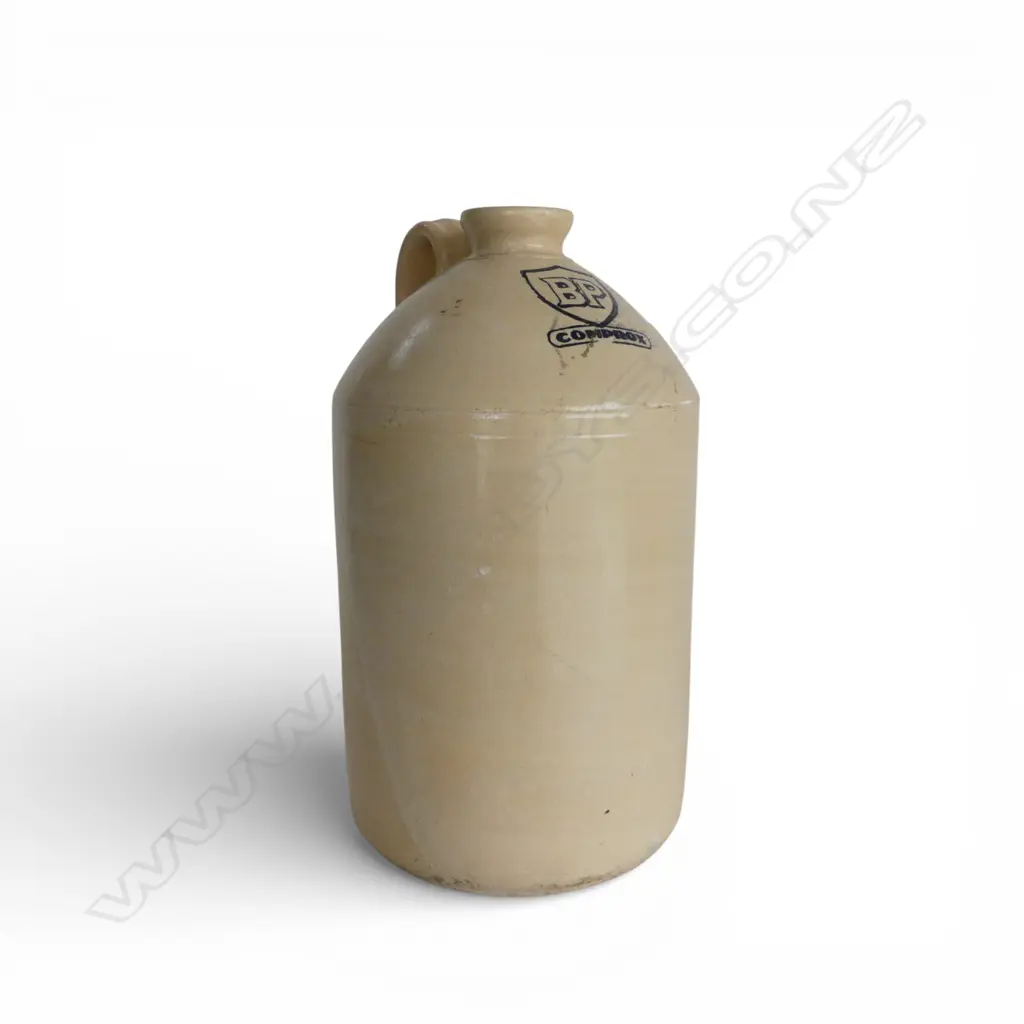 EARLY 20thC 'BP COMPROX' TIMARU POTTERIES CROCK H.385mm Image 1++