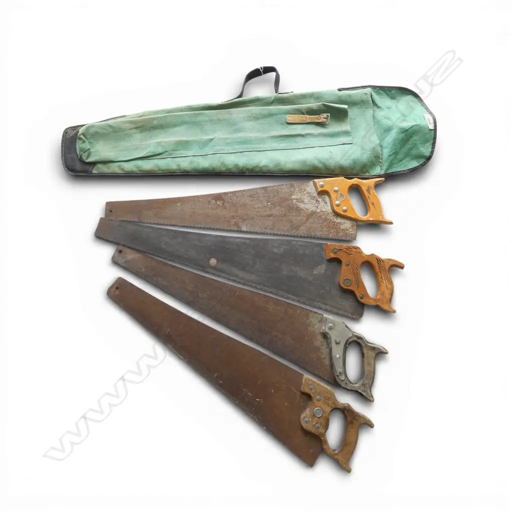 4 SAWS IN CANVAS CARRY BAG Image 1++