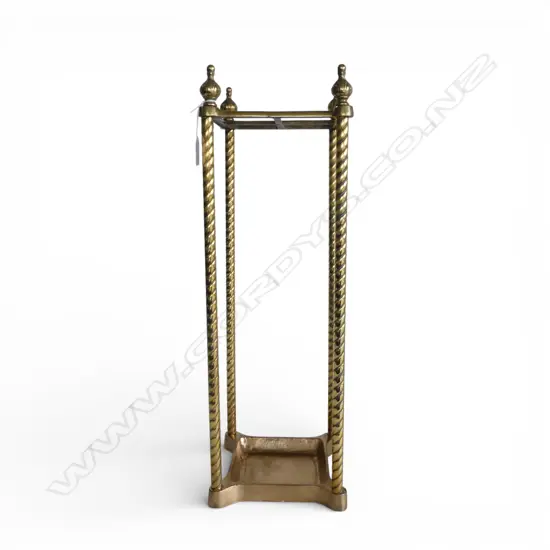 BRASS UMBRELLA STAND 200x200x600mm