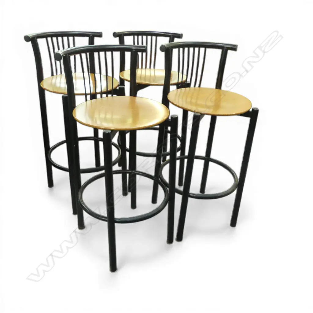 4 MODERN KITCHEN BAR STOOLS Image 1++