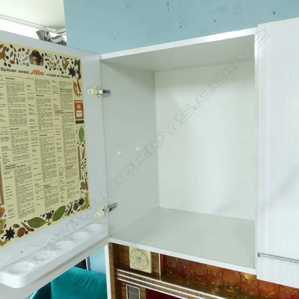 2PC 1970S FRENCH KITCHEN UNIT H2000MM L1840MM Image 1++