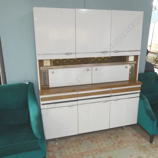 2PC 1970S FRENCH KITCHEN UNIT H2000MM L1840MM