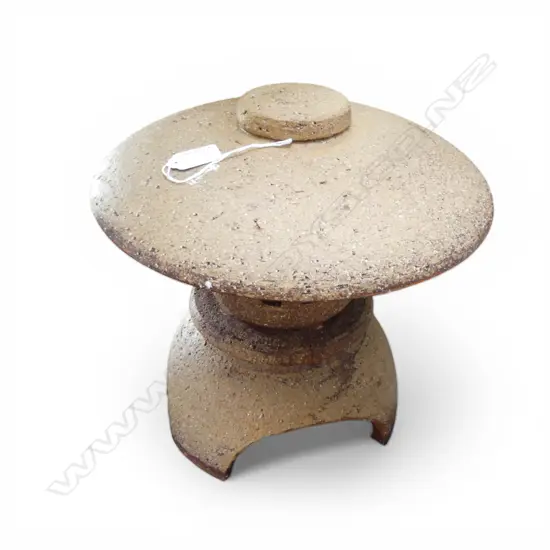 ORIENTAL POTTERY 2 PCE GARDEN LANTERN H.310mm