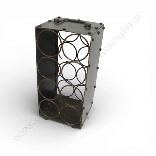 HEAVY INDUSTRIAL WINE RACK H.450mm