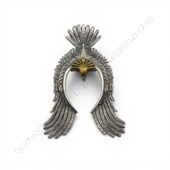 STG SILVER EAGLE PENDANT 65x45mm, 19.8gms