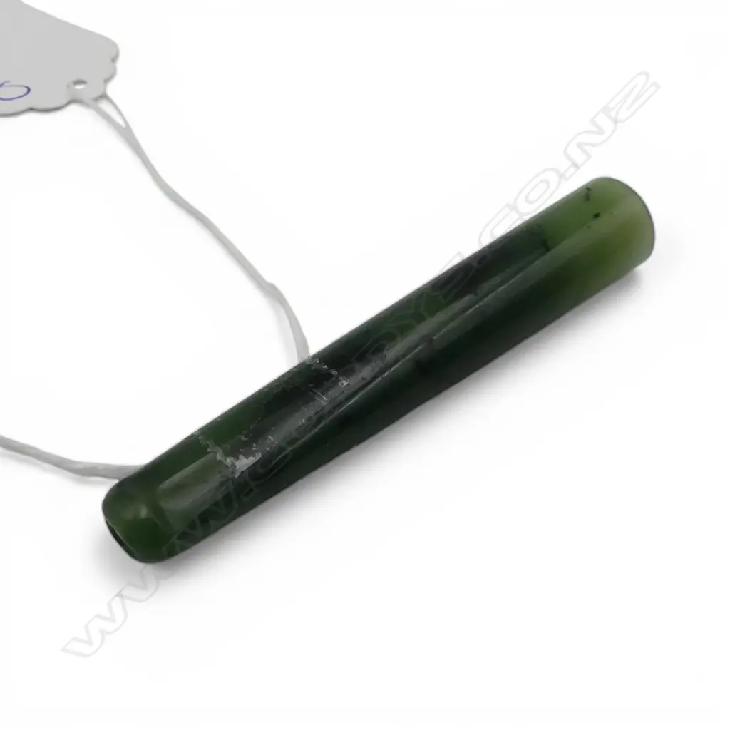 POUNAMU  (END OF SMOKERS PIPE) L.70mm Image 1++