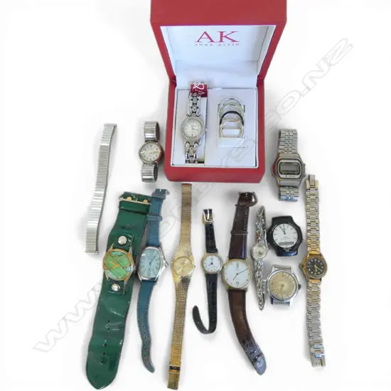 BOXED ANNE KLEIN LADIES WRISTWATCH & OTHER ASST. WATCHES