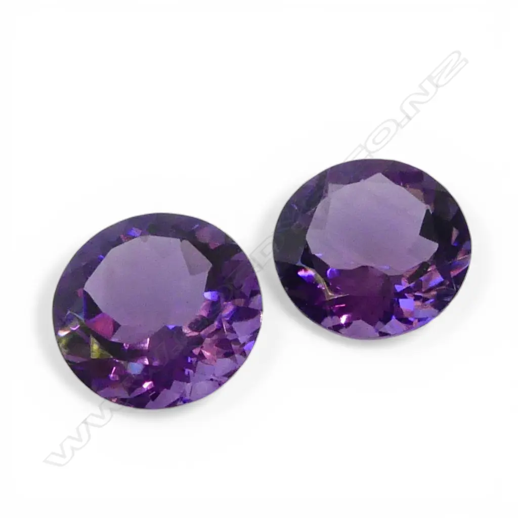 PR ROUND CUT AMETHYSTS Image 1++