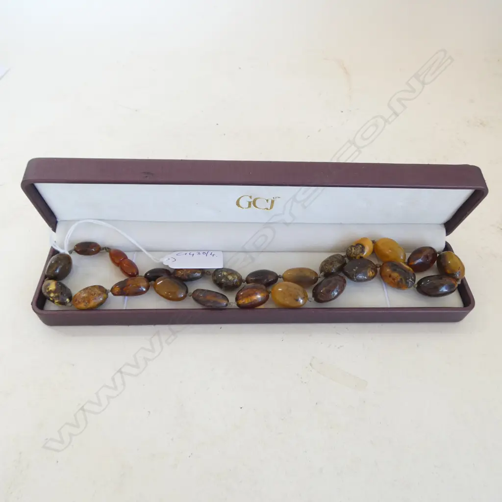 AMBER NECKLACE L.555mm Image 1++