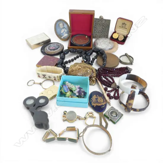 TIN ASST. COSTUME JEWELLERY ETC