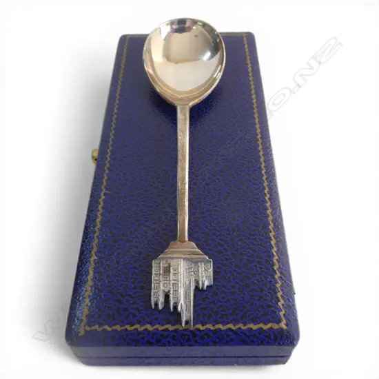 CASED S/SILVER SOV SPOON  34GMS 