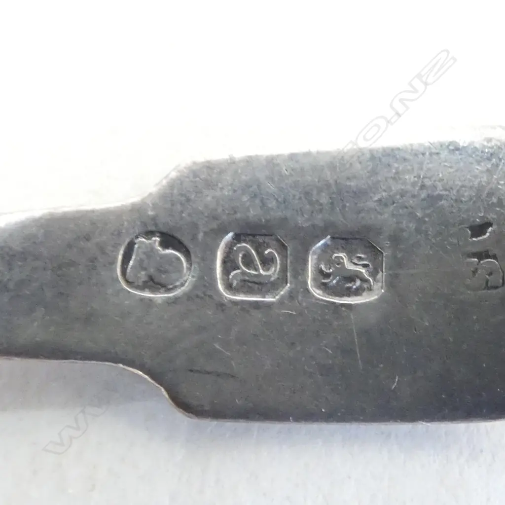 GEORGIAN STG SILVER TEA CADDY SPOON, JOSIAH SNATT?, LONDON 1816, 11gms Image 1++