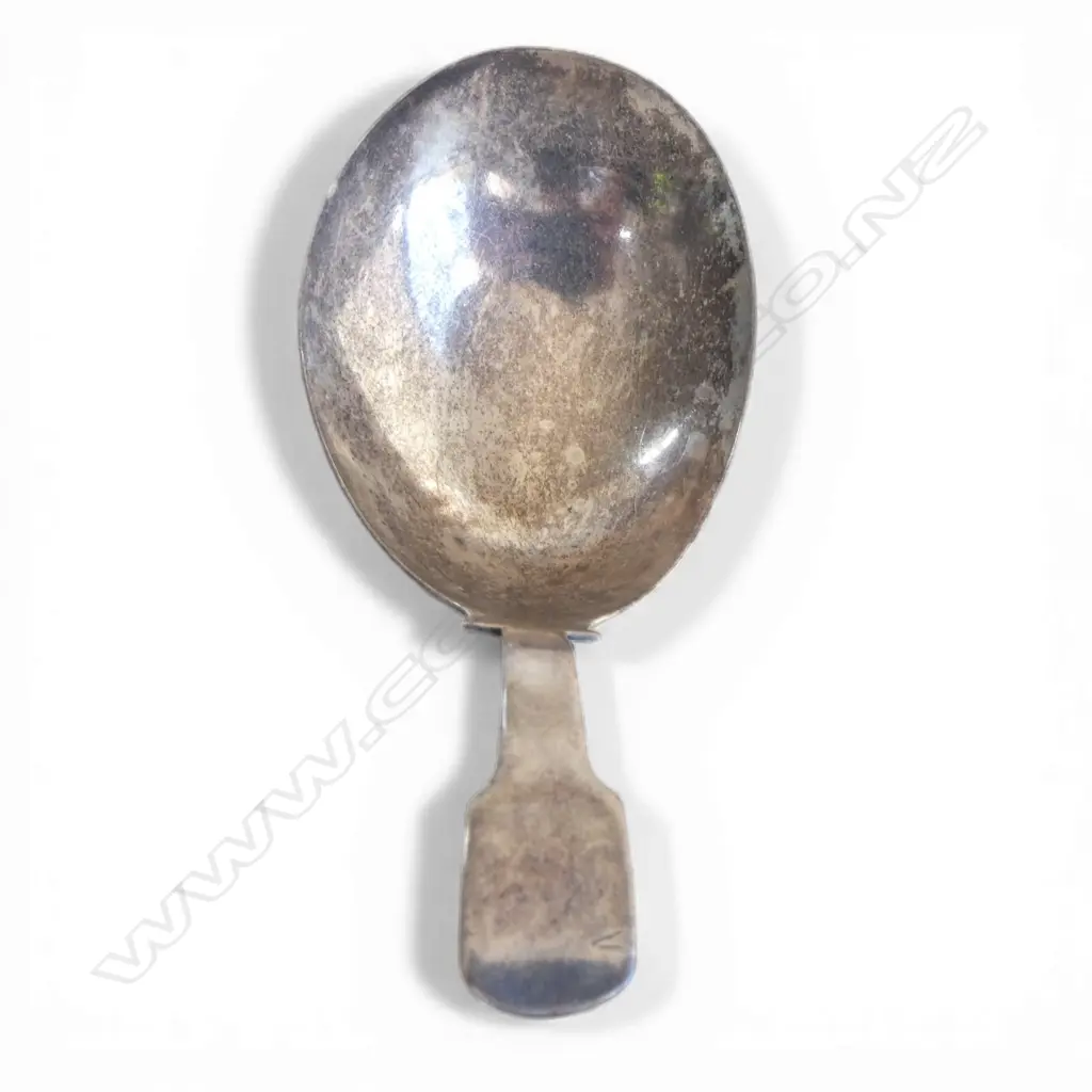 GEORGIAN STG SILVER TEA CADDY SPOON, JOSIAH SNATT?, LONDON 1816, 11gms Image 1++