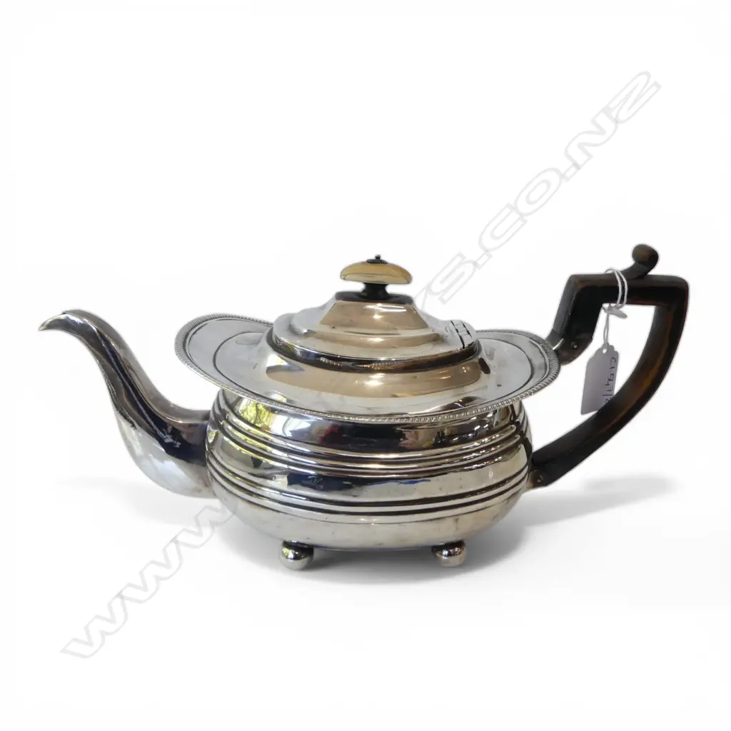 STG SILVER TEAPOT, LONDON 1816 606gms Image 1++