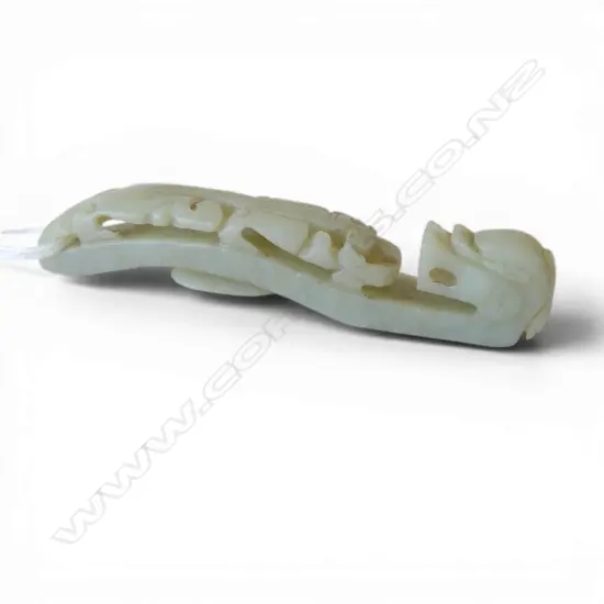 ORIENTAL JADE PIECE L.85mm