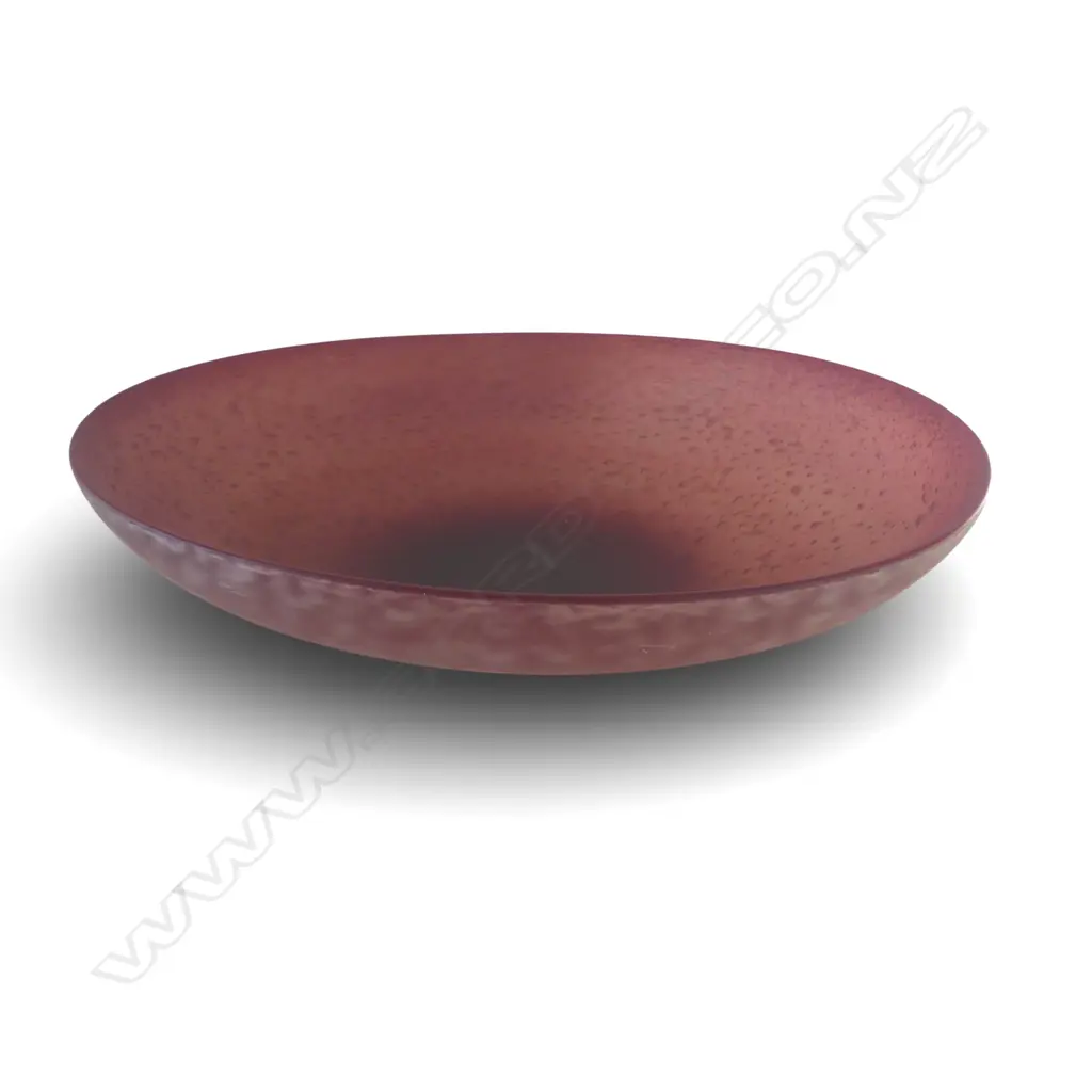 JUSTIN CULINA ART GLASS BOWL 345mm dia Image 1++