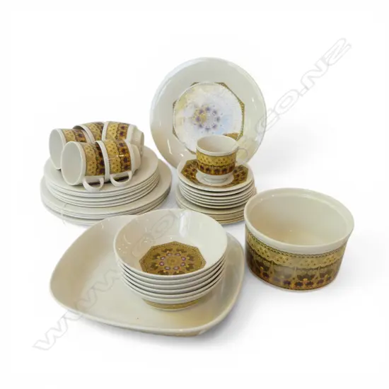 ASST. ROYAL DOULTON PARQUET DINNER/TEA CHINA some faults