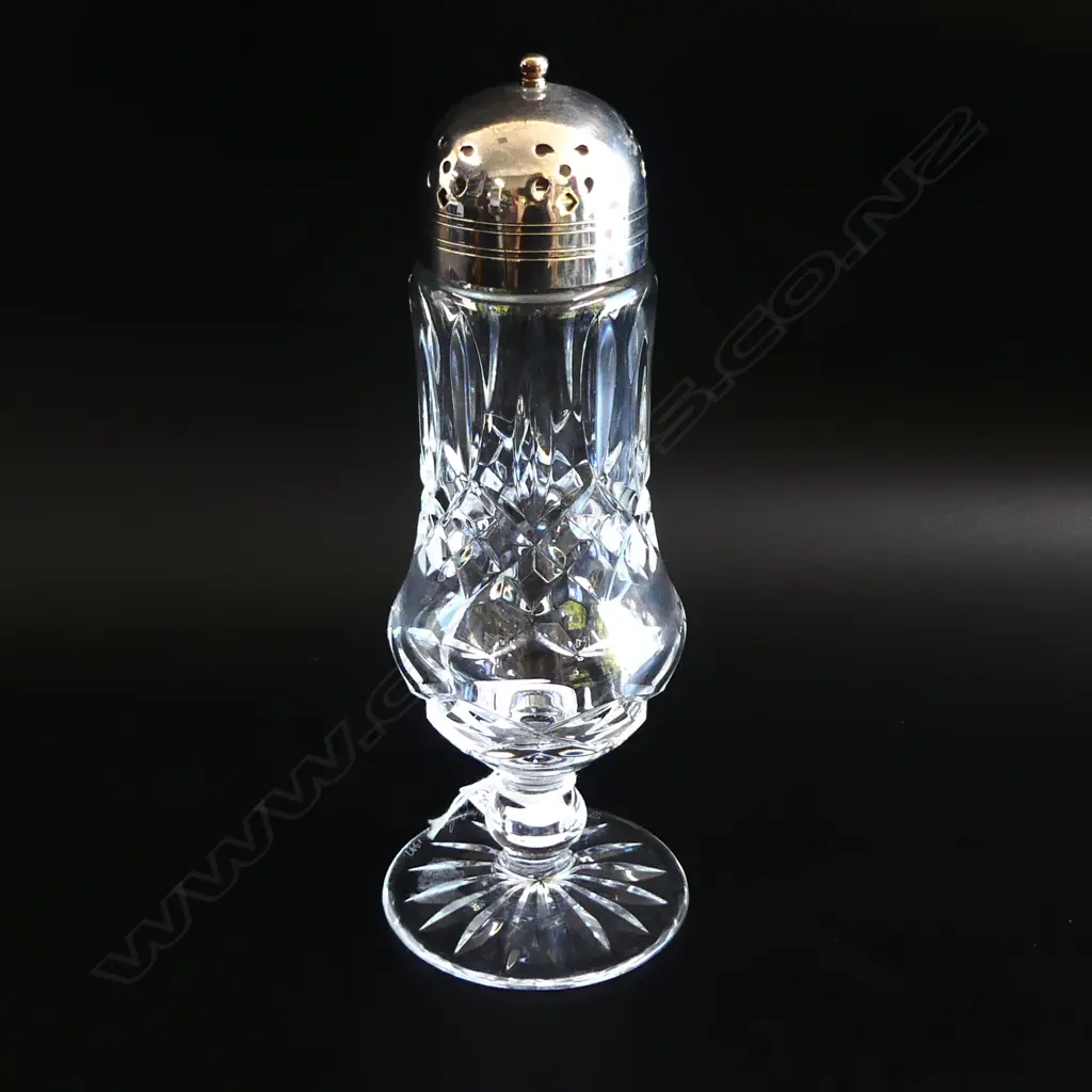 WATERFORD CUT CRYSTAL SUGAR CASTER H.205mm Image 1++