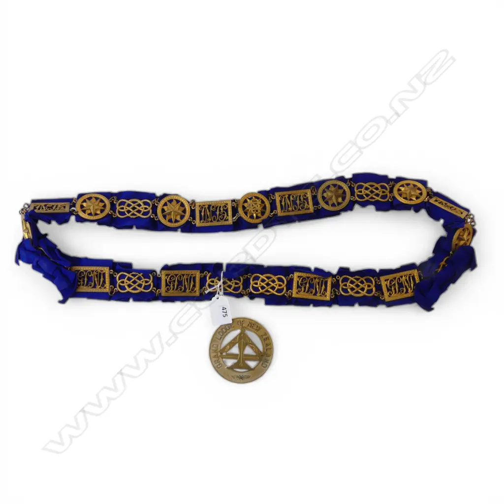 VINTAGE NZ GRAND LODGE COLLAR L600MM Image 1++