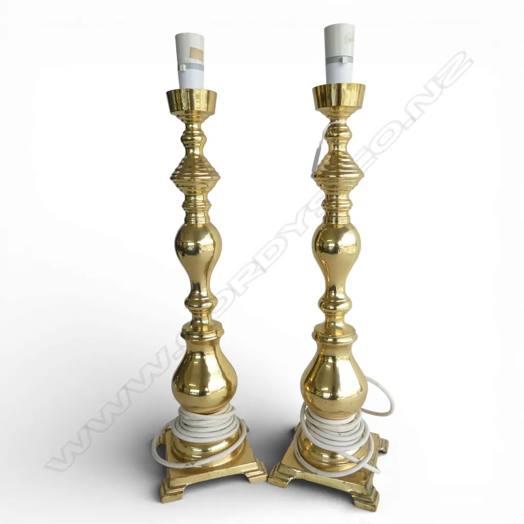PR BRASS TABLE LAMPS (BASES ONLY) H.580mm Image 1++