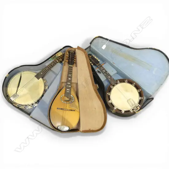 2 BANJO + MANDOLIN need attention