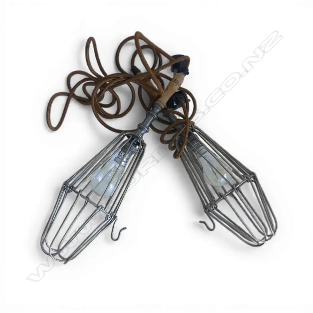 PR INDUSTRIAL STYLE PENDANT LIGHTS with hooks L.490mm Image 1++